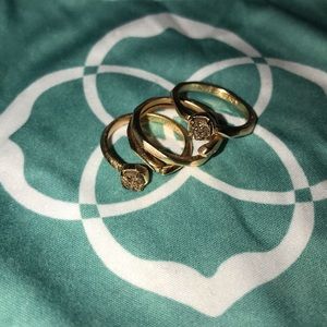 Kendra Scott Ring Set